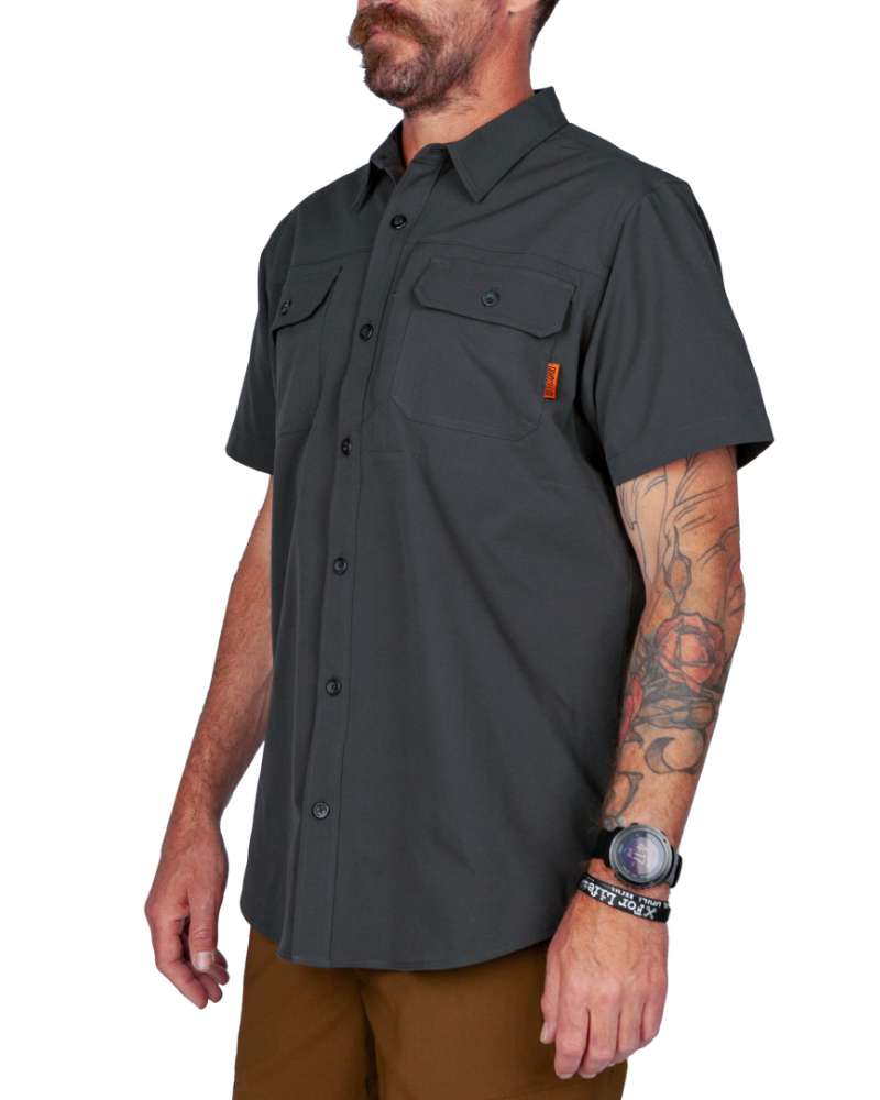 Off The Grid Surplus Thunderbolt 2.0 S/S Shirt — fabric or material detail