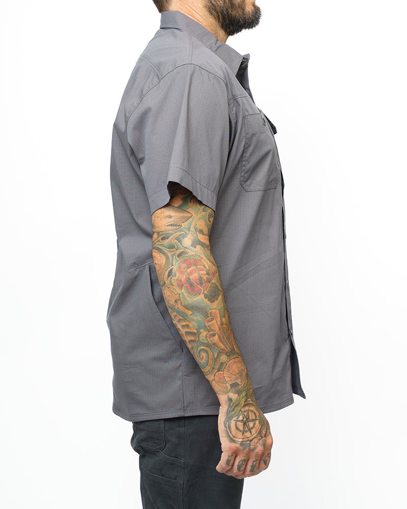 Off The Grid Surplus Thunderbolt SS Shirt - Castlerock — side view