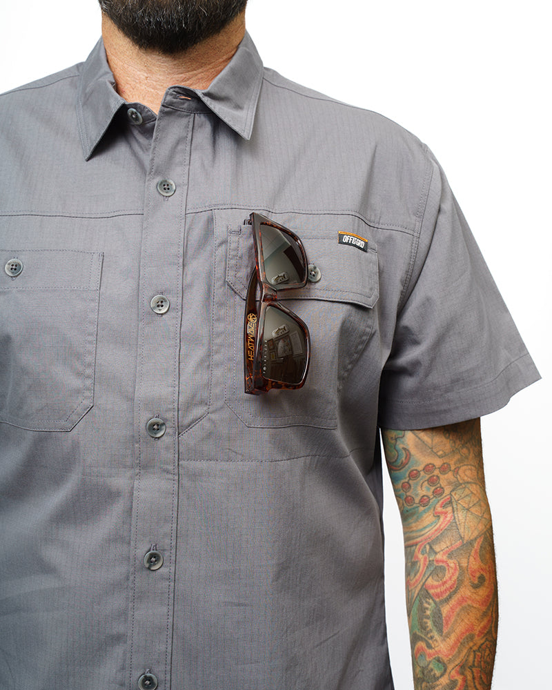 Off The Grid Surplus Thunderbolt SS Shirt - Castlerock — size reference