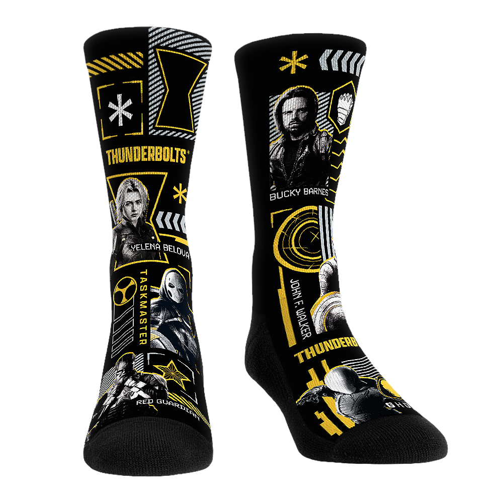 Rock 'Em Socks Rock 'Em Socks Thunderbolts - All-Over — main product shot