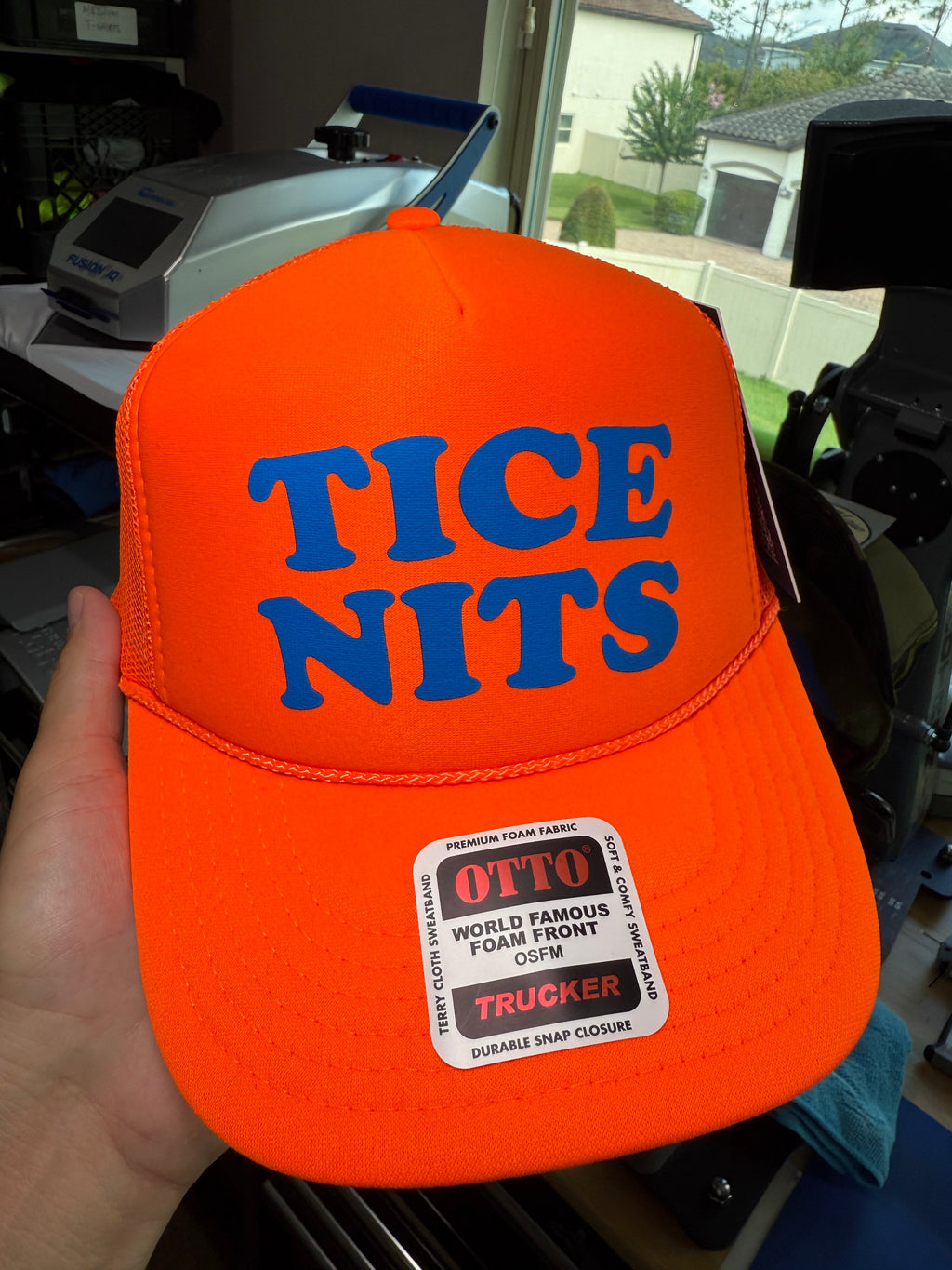 Luckless Outfitters TICE NITS FOAM TRUCKER — side view