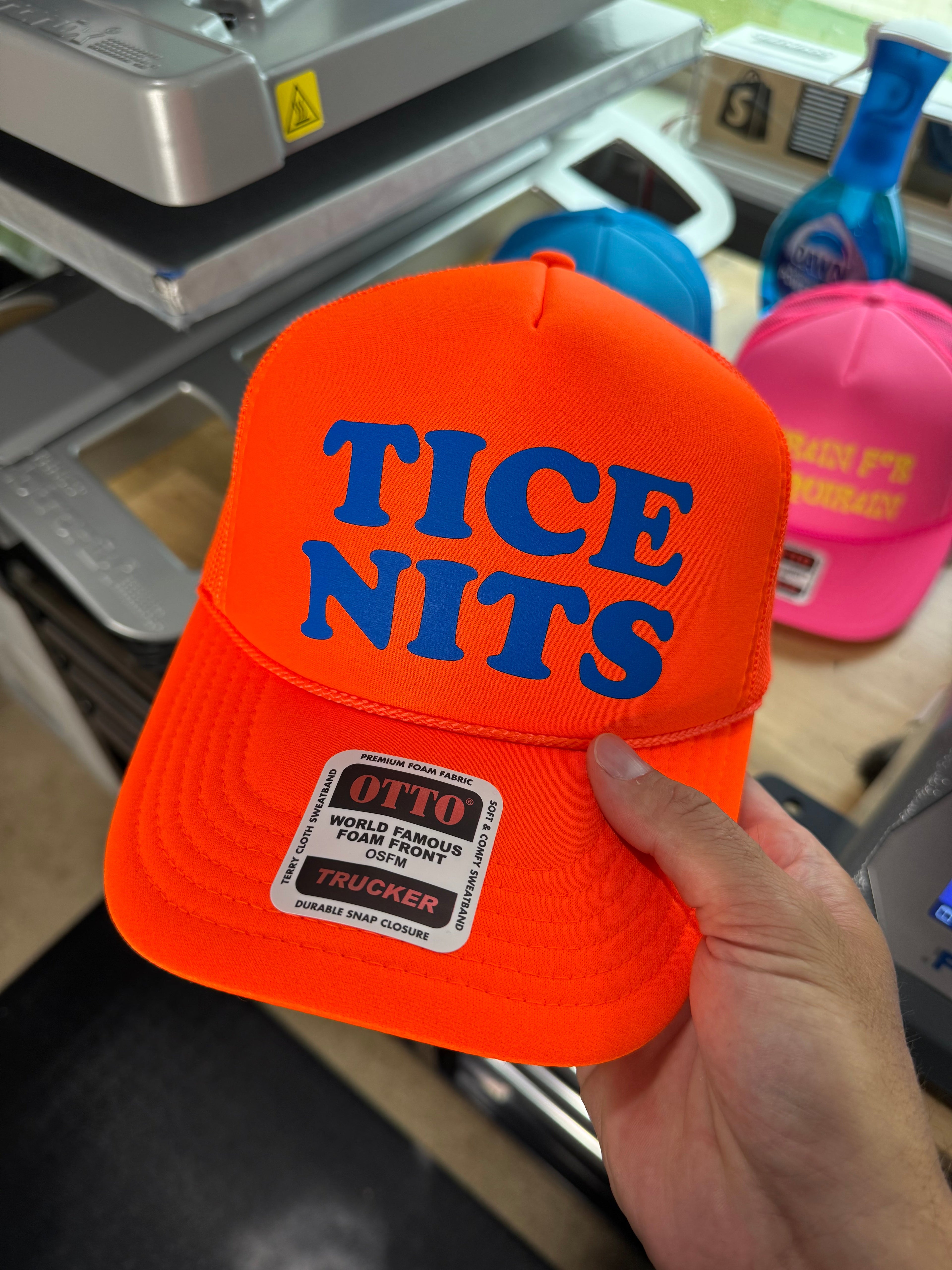 Luckless Outfitters TICE NITS FOAM TRUCKER — lifestyle context