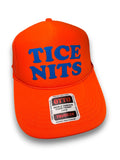 Luckless Outfitters TICE NITS FOAM TRUCKER — detail close-up
