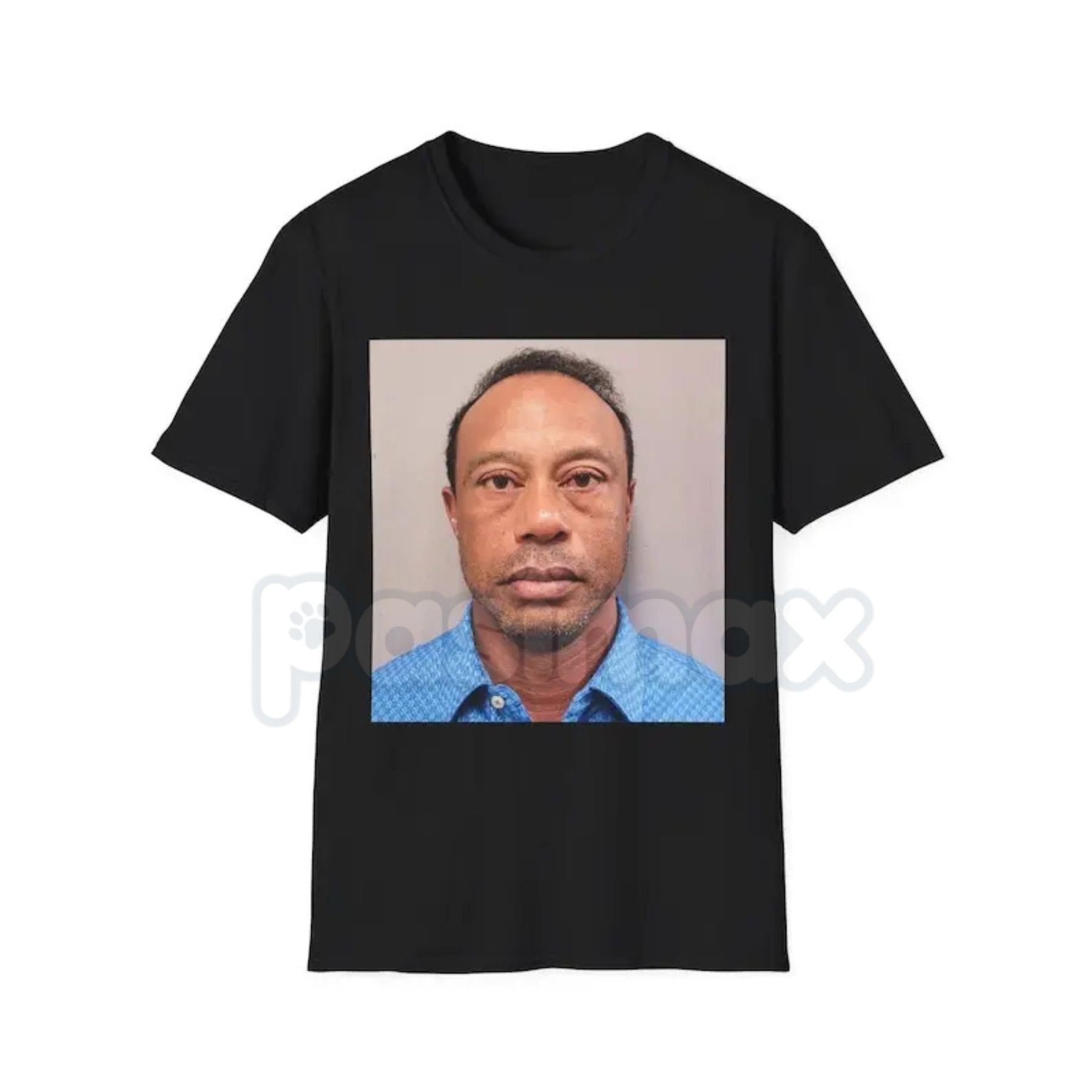 Tiger Woods Mugshot 2026 Unisex T-Shirt – Iconic Golf Legend Graphic Tee, Premium 100% Cotton Sports Heritage Top, Soft Lived-In Heavyweight Pop-Culture Paradox Shirt, Made in USA
