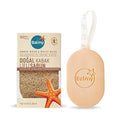 Balmy Natural Loofah Soap with Amber & White Musk Fragrance - Gentle Exfoliating Soap for Sensitive Skin