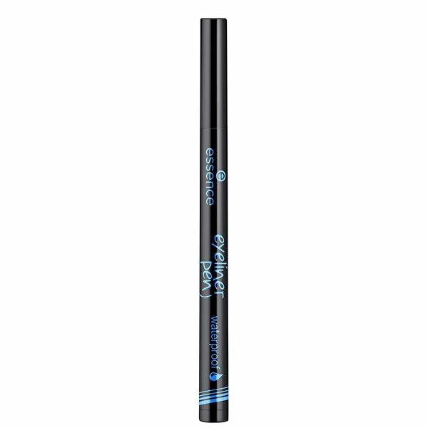 Essence Waterproof Eyeliner Pen: Intense Black, Smudge-Proof, Long-Lasting Felt Tip - Define Your Eyes with Precision.