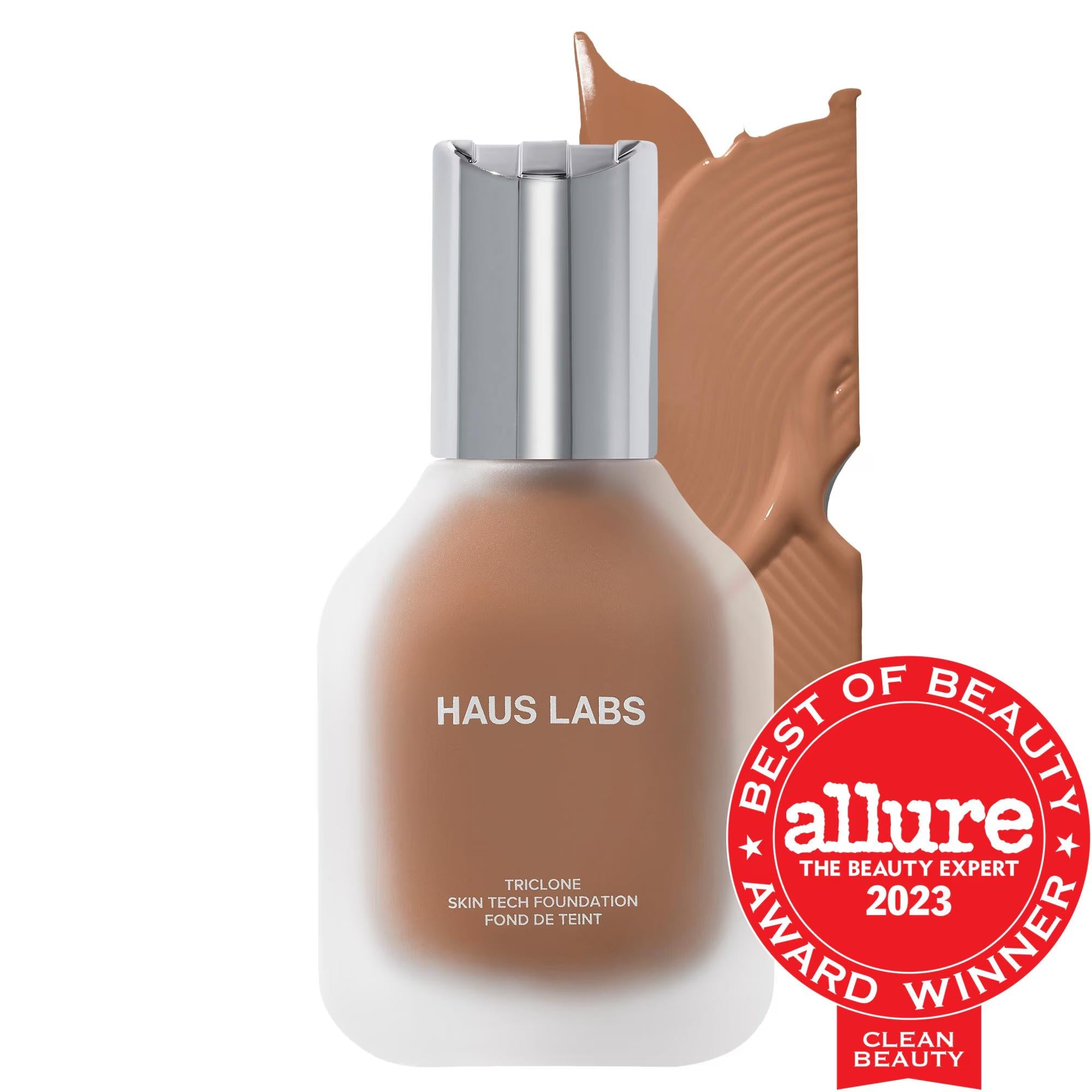 Triclone Skin Tech: Medium Coverage Foundation - Redness Reducing, Vegan, Non-Comedogenic & Weightless Feel for Sensitive Skin