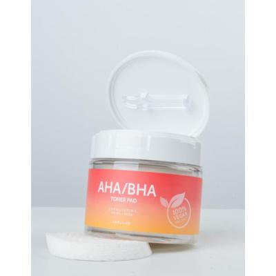 Barulab The Clean Vegan Toner Pad AHA/BHA - Natural Skincare for All Skin Types
