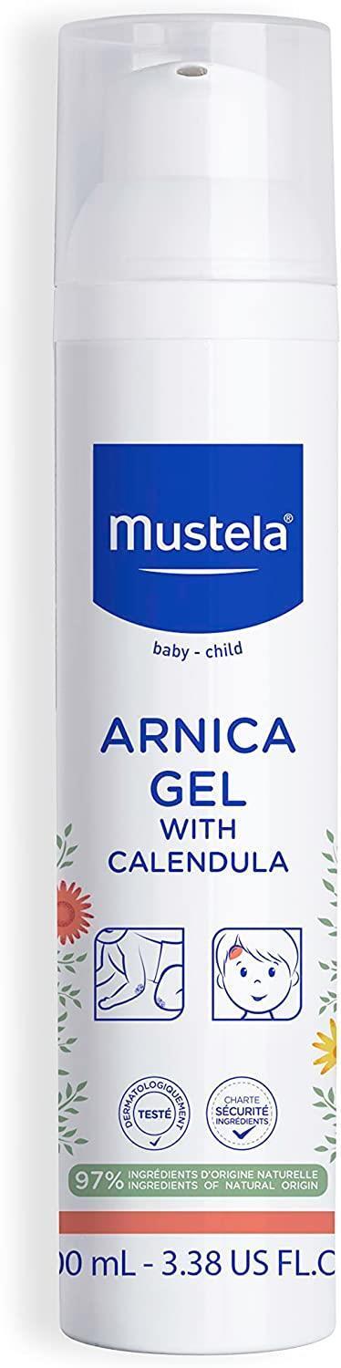 Mustela Arnica Organic Moisturizing Gel - Natural Baby Skincare Gel with Arnica & Calendula