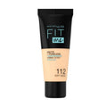 Maybelline New York Fit Me Matte+Poreless Foundation - Natural Matte Finish, Buildable Coverage