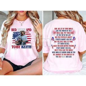 Toby Keith "Courtesy of the Red, White, and Blue" T-Shirt