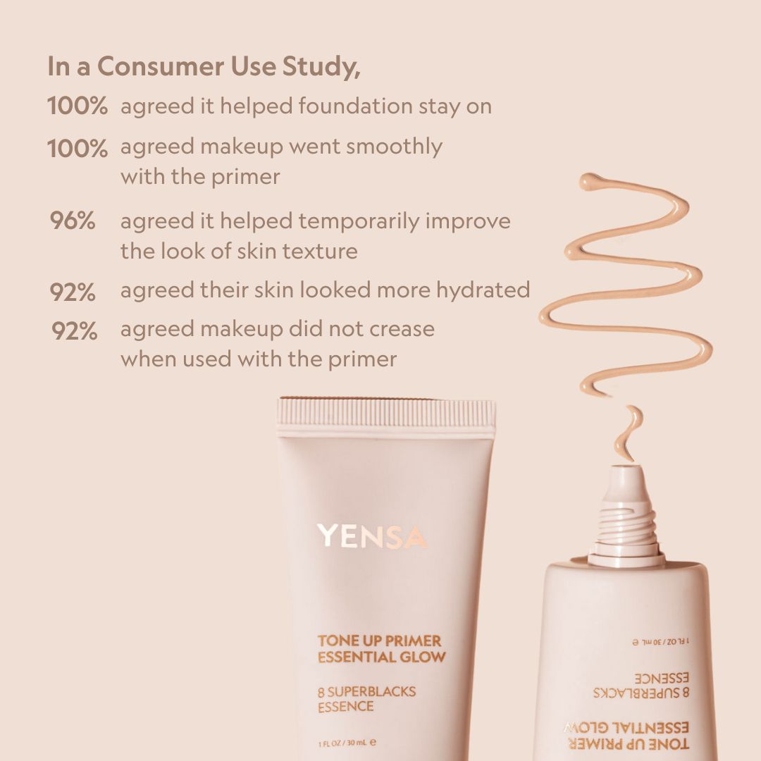 Tone Up Essential Glow Blurring + Brightening Primer by YENSA — detail shot 4