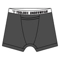 American Duke Apparel Company Toolbox Underwear - The Classic Solid Briefs - Grey — main product shot