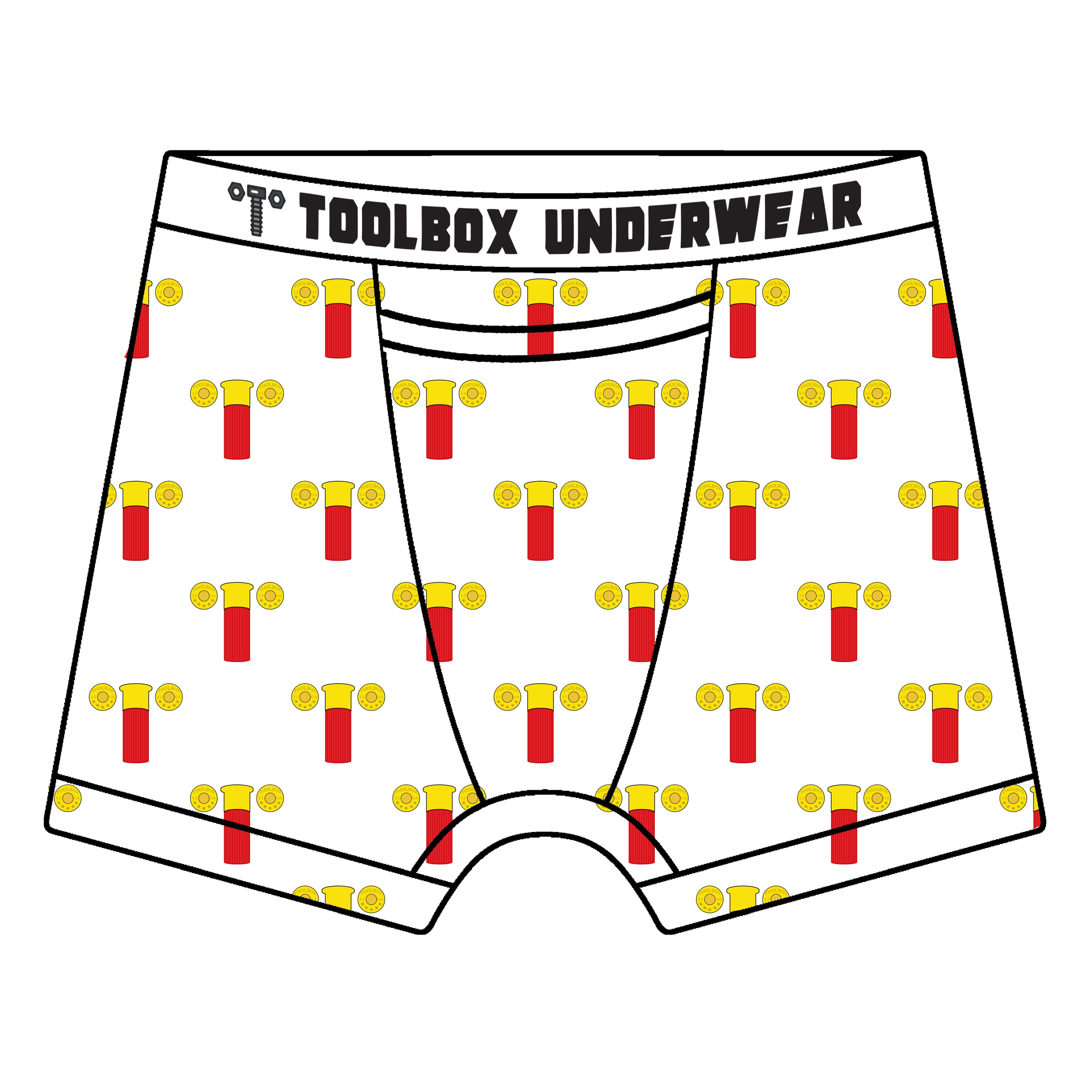 American Duke Apparel Company Toolbox Underwear - The Shotgun Shells Briefs — main product shot