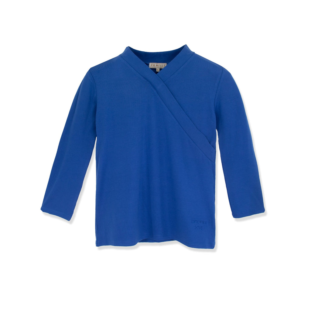 profile-nyc FAUX WRAP MODAL T SHIRT — color detail