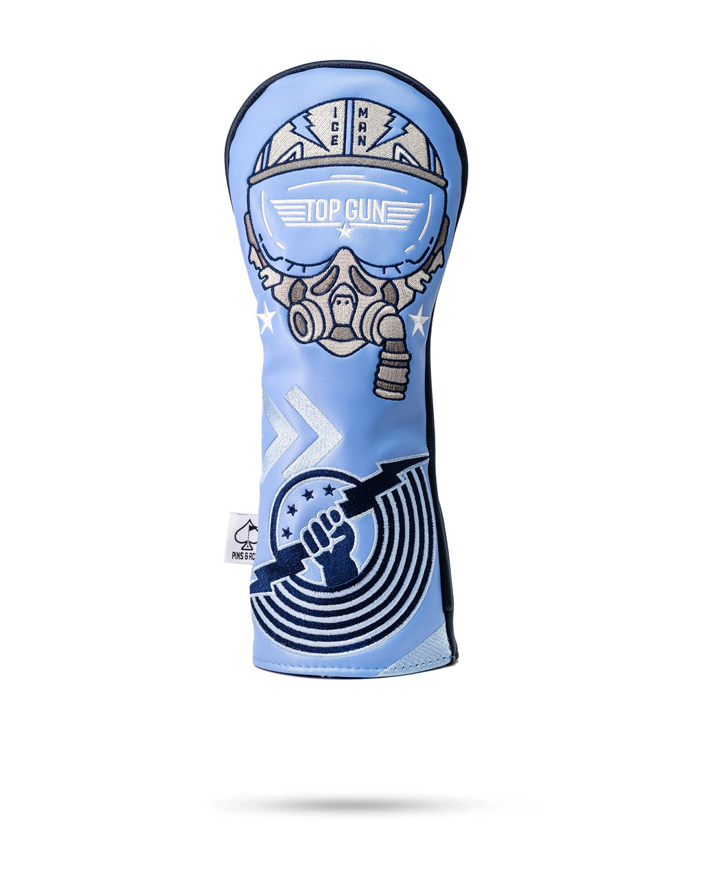 Pins and Aces Top Gun - Ice Man Fairway Headcover — main product shot