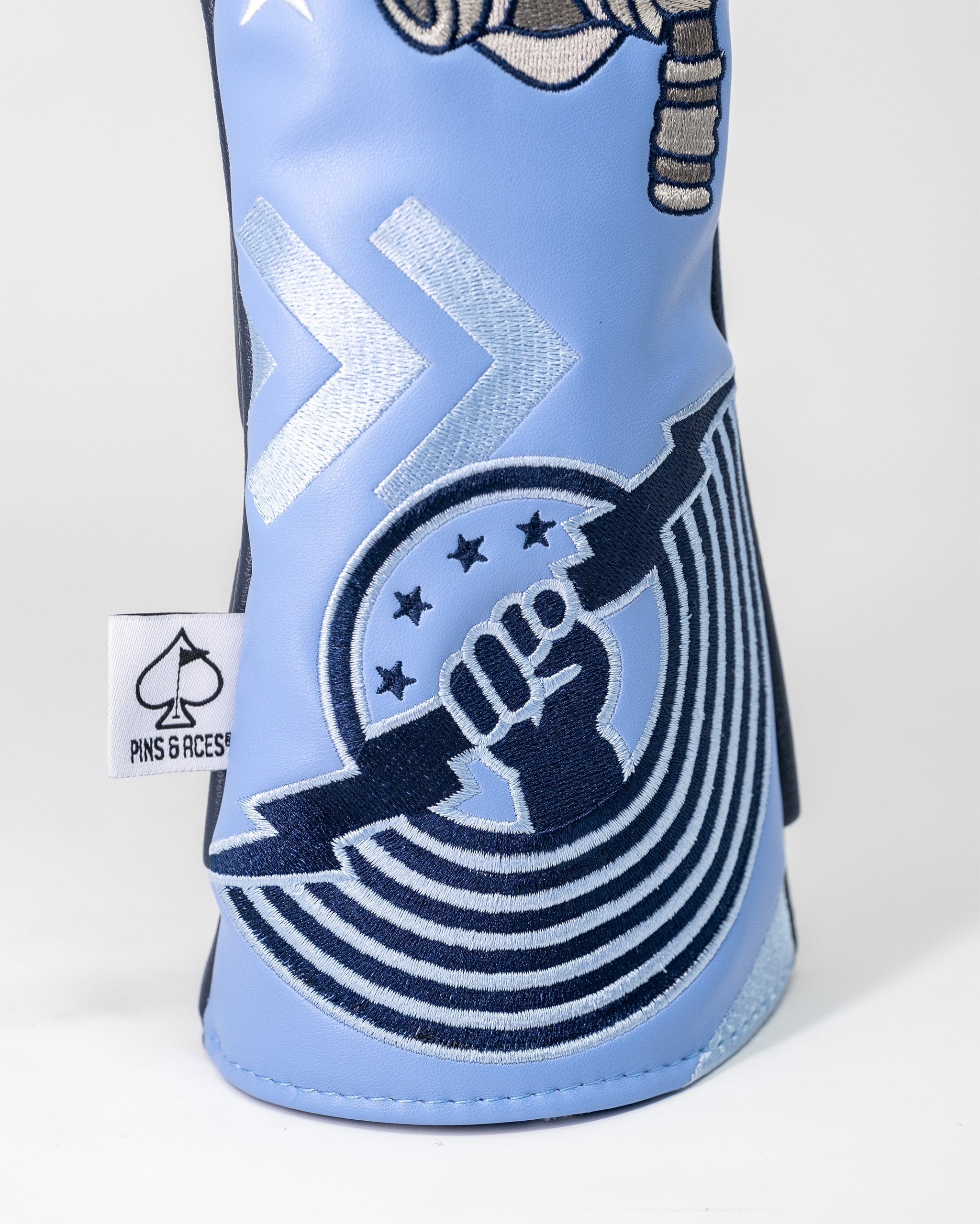 Pins and Aces Top Gun - Ice Man Fairway Headcover — in-use photo