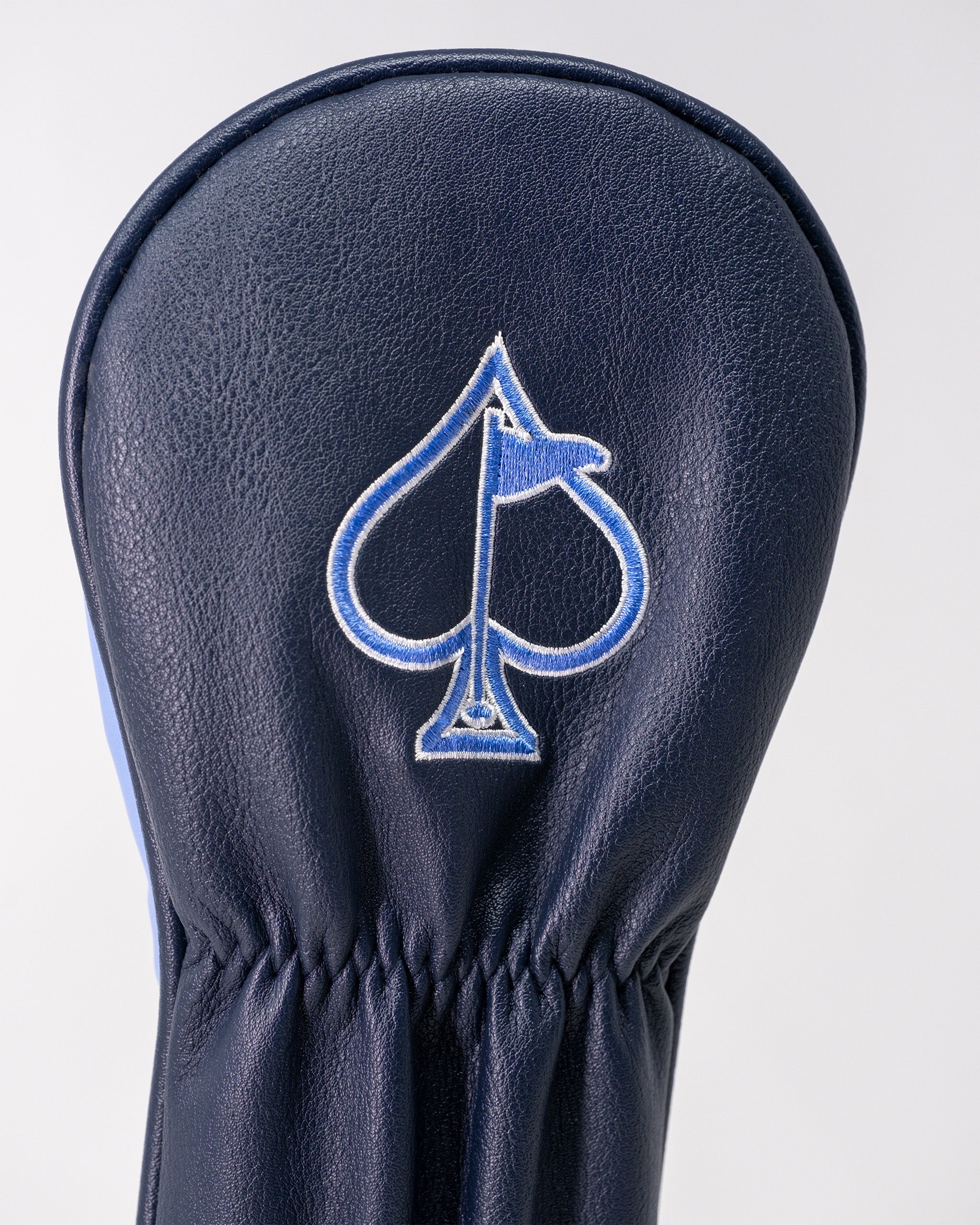 Pins and Aces Top Gun - Ice Man Fairway Headcover — color detail