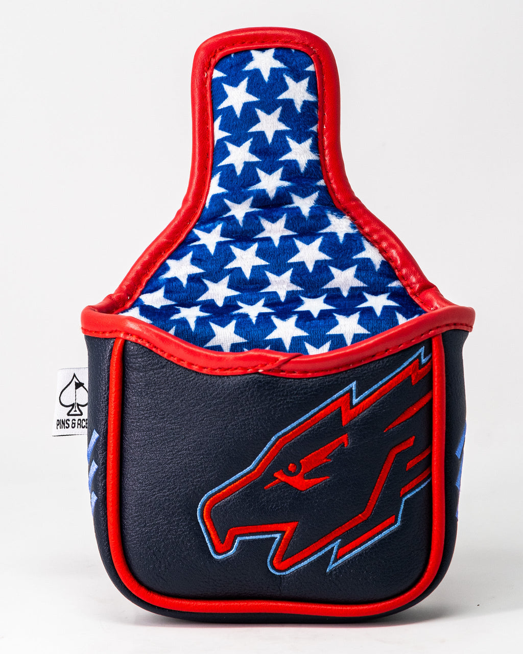Pins and Aces Top Gun - Maverick Mallet Headcover — detail shot 8