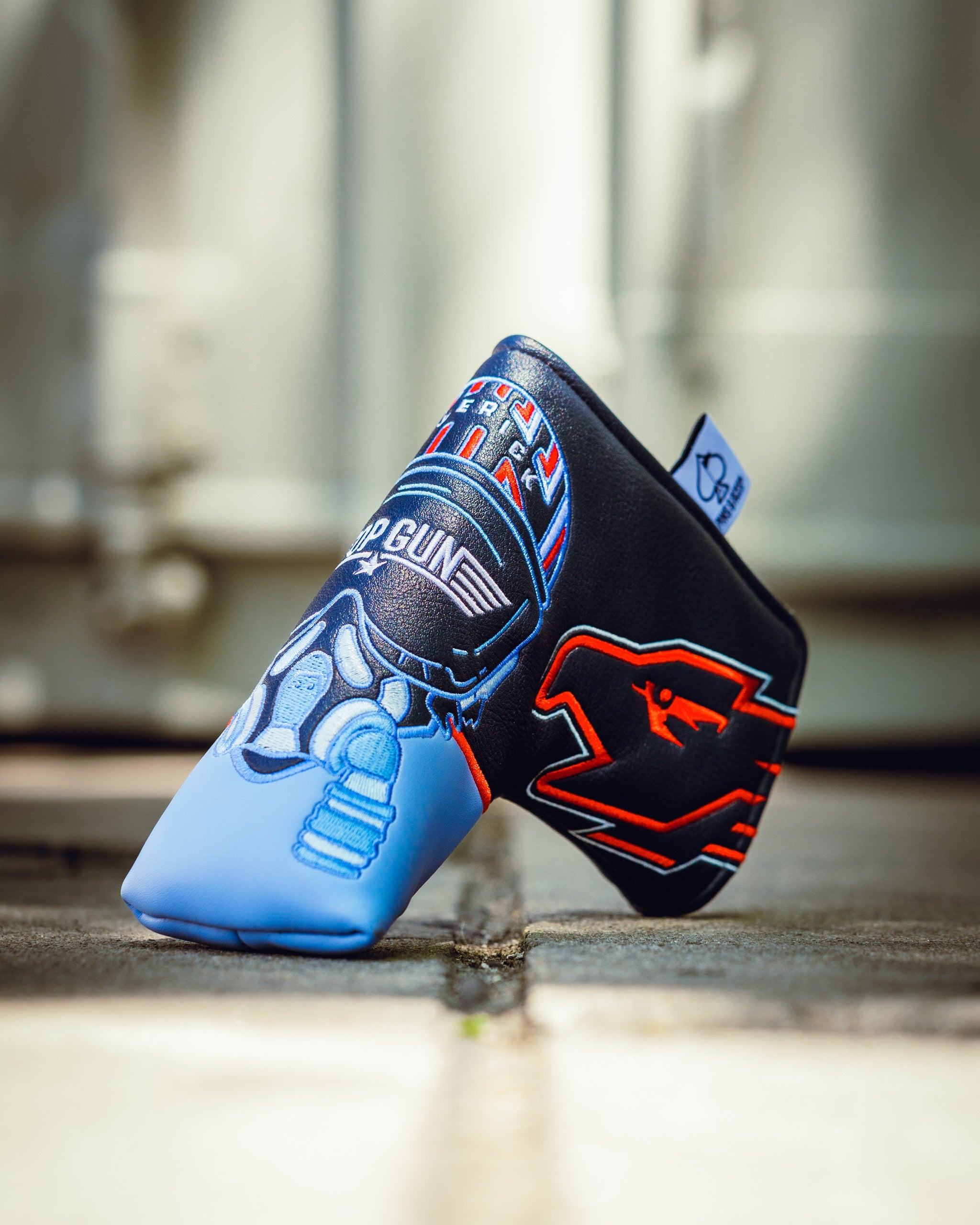 Pins and Aces Top Gun - Maverick Blade Headcover — alternative angle