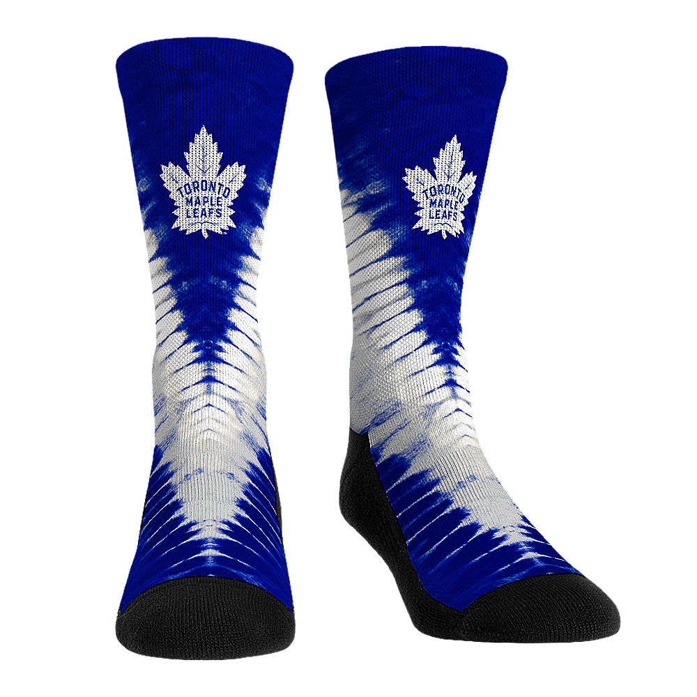 Rock 'Em Socks Rock 'Em Socks Toronto Maple Leafs - V Shape Tie Dye — main product shot