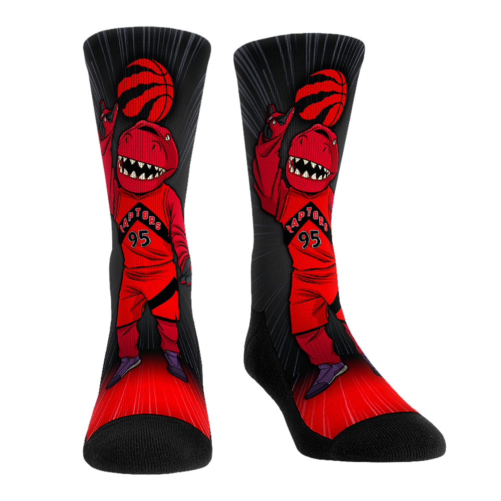 Rock 'Em Socks Rock 'Em Socks Toronto Raptors - Mascot Pump Up! — main product shot