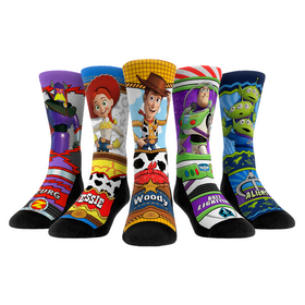 Rock 'Em Socks Toy Story - Showtime  - 5-Pack