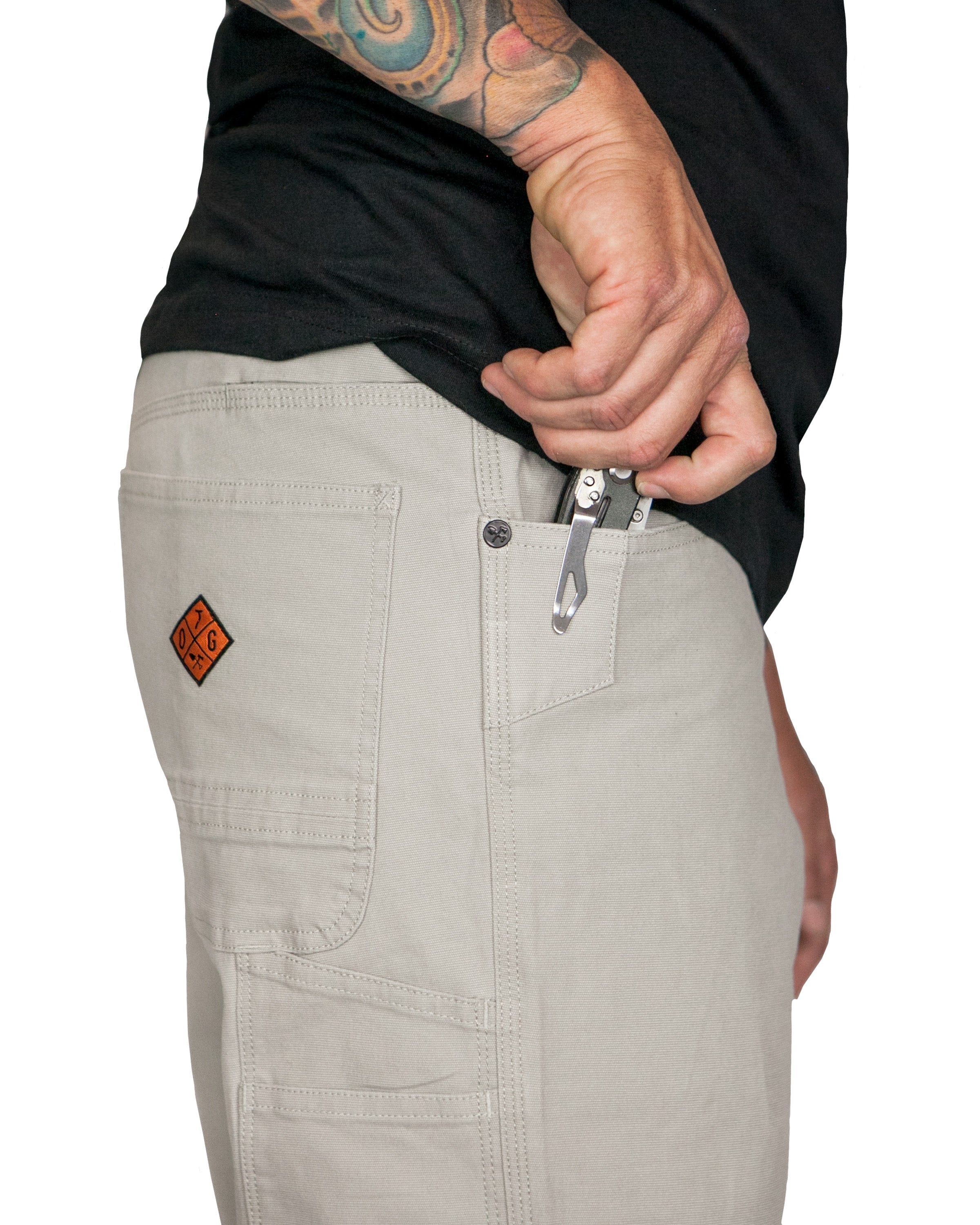 Off The Grid Surplus Trailblazer 5.0 Pants - Flint Grey - Taper Fit