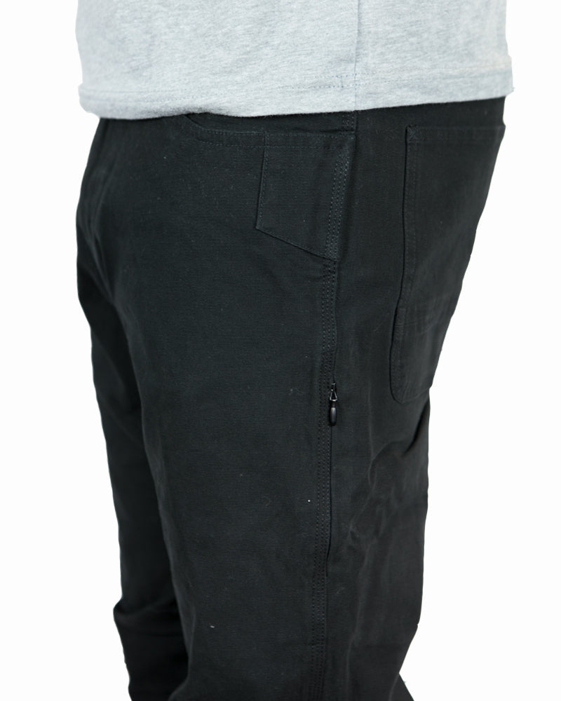 Off The Grid Surplus Trailblazer Taper Fit Pants - BLK — size reference