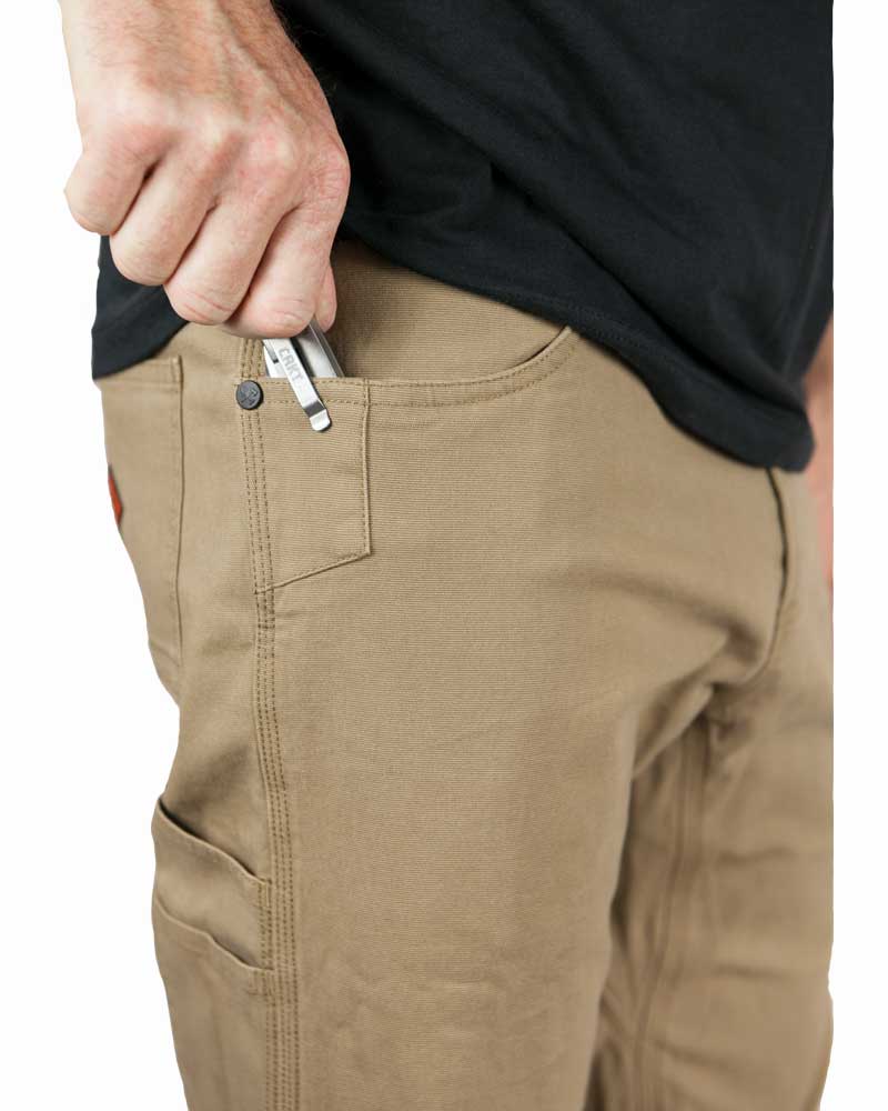 Off The Grid Surplus Trailblazer Standard Fit Pants - Coyote — color detail