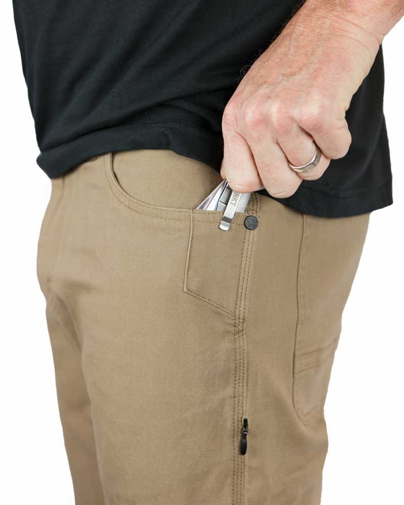 Off The Grid Surplus Trailblazer Standard Fit Pants - Coyote — packaging