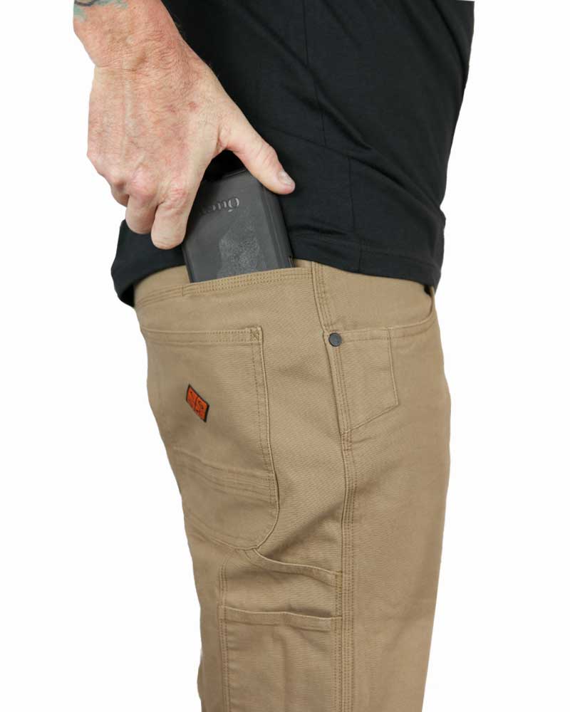 Off The Grid Surplus Trailblazer Standard Fit Pants - Coyote — comparison shot
