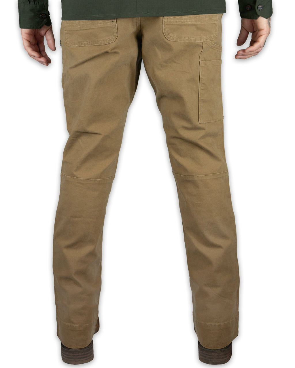 Off The Grid Surplus Trailblazer Boot Cut Pants - Coyote — back view