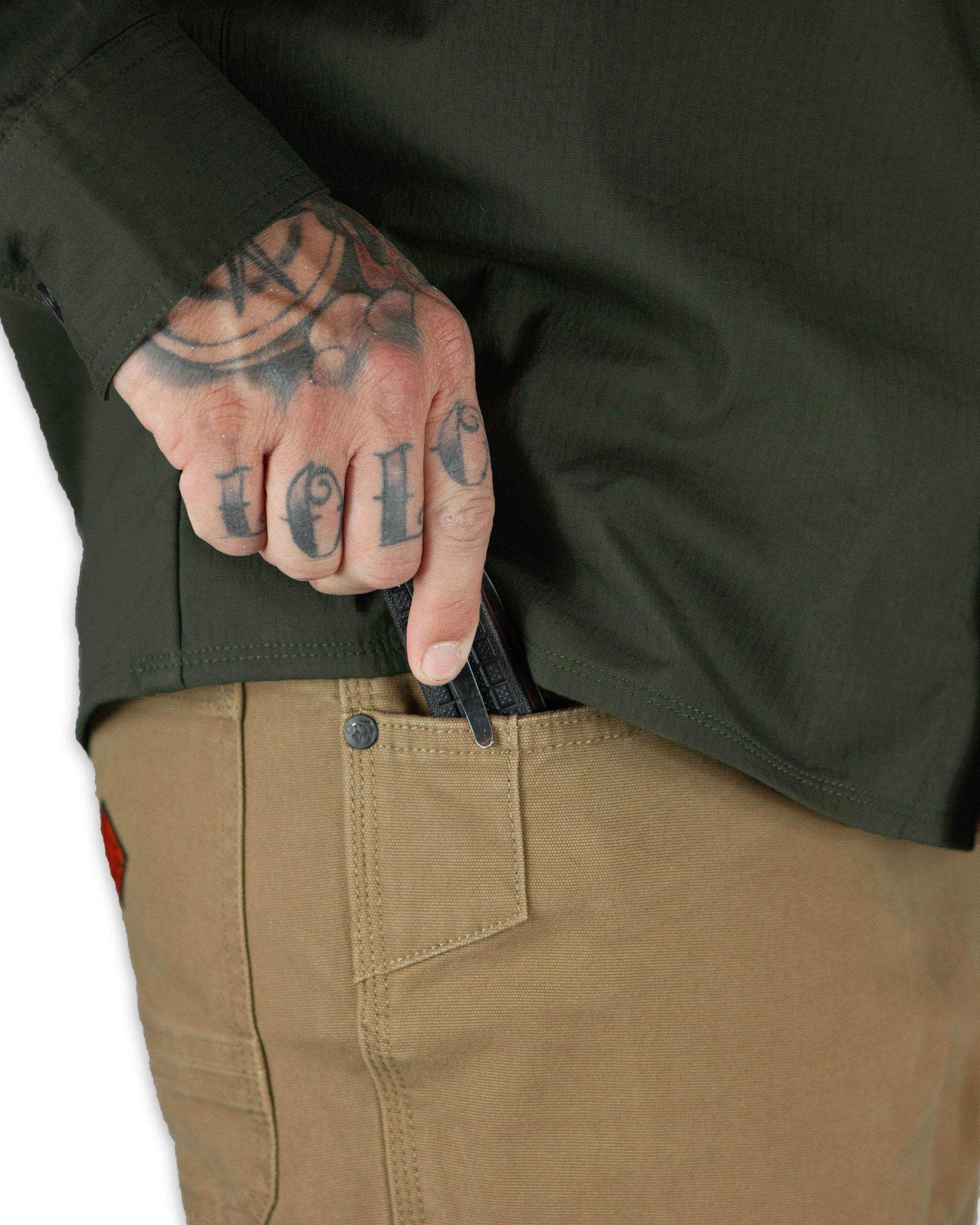 Off The Grid Surplus Trailblazer Boot Cut Pants - Coyote — size reference