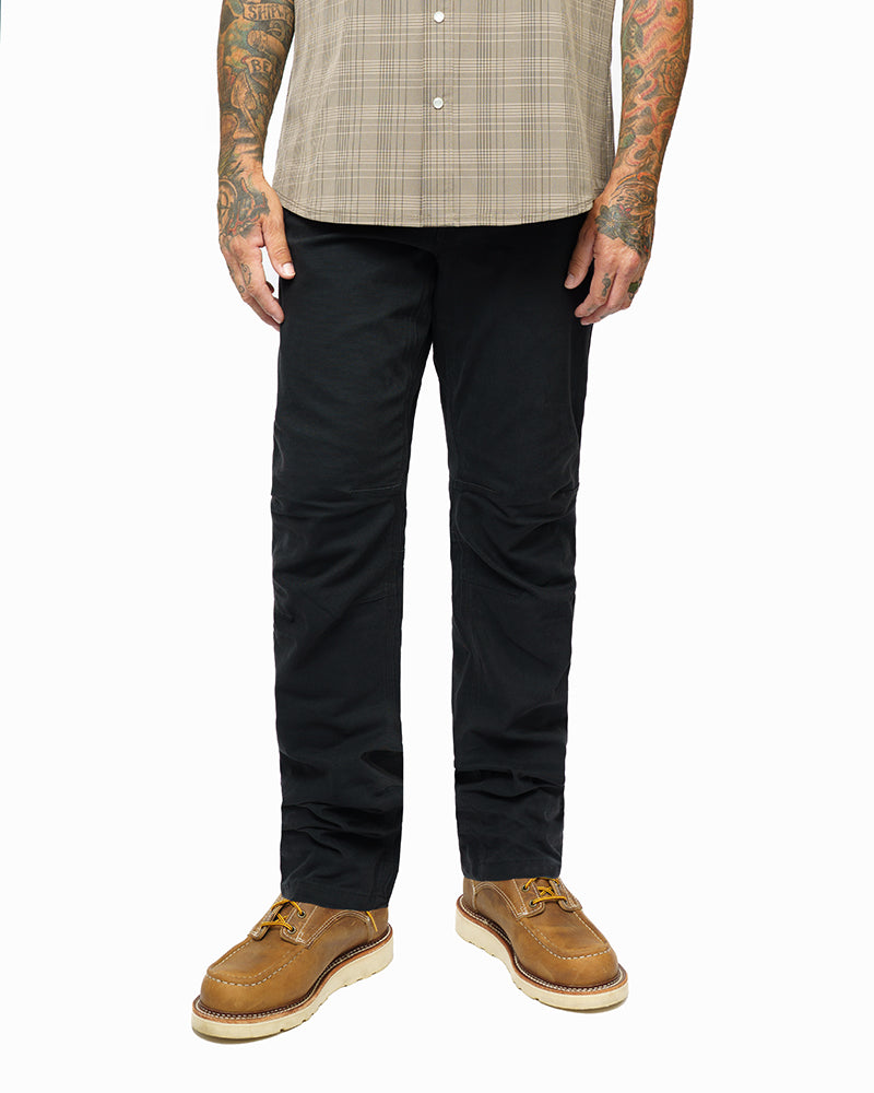 Off The Grid Surplus Trailblazer Standard Fit Pants - BLK — detail close-up
