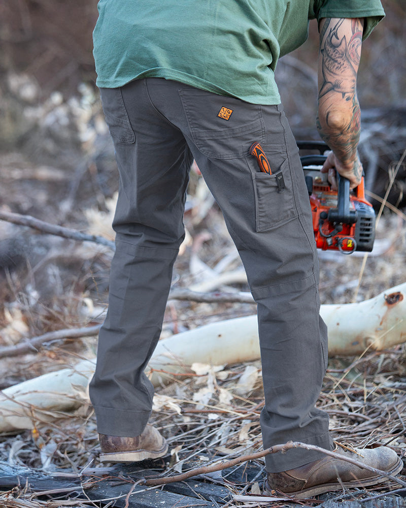 Off The Grid Surplus Trailblazer Standard Fit Pants -  Castlerock — detail close-up