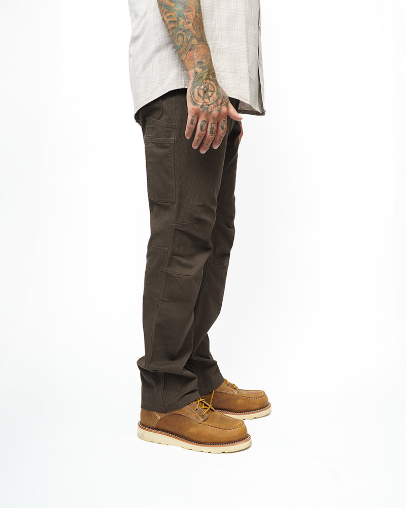 Off The Grid Surplus Trailblazer Standard Fit Pants - DK BRN — lifestyle context