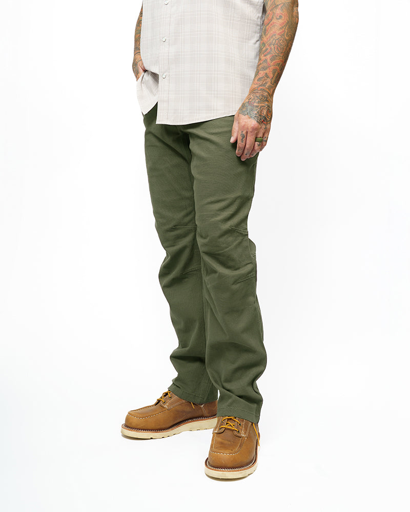 Off The Grid Surplus Trailblazer Standard Fit Pants - DK Olive — main product shot