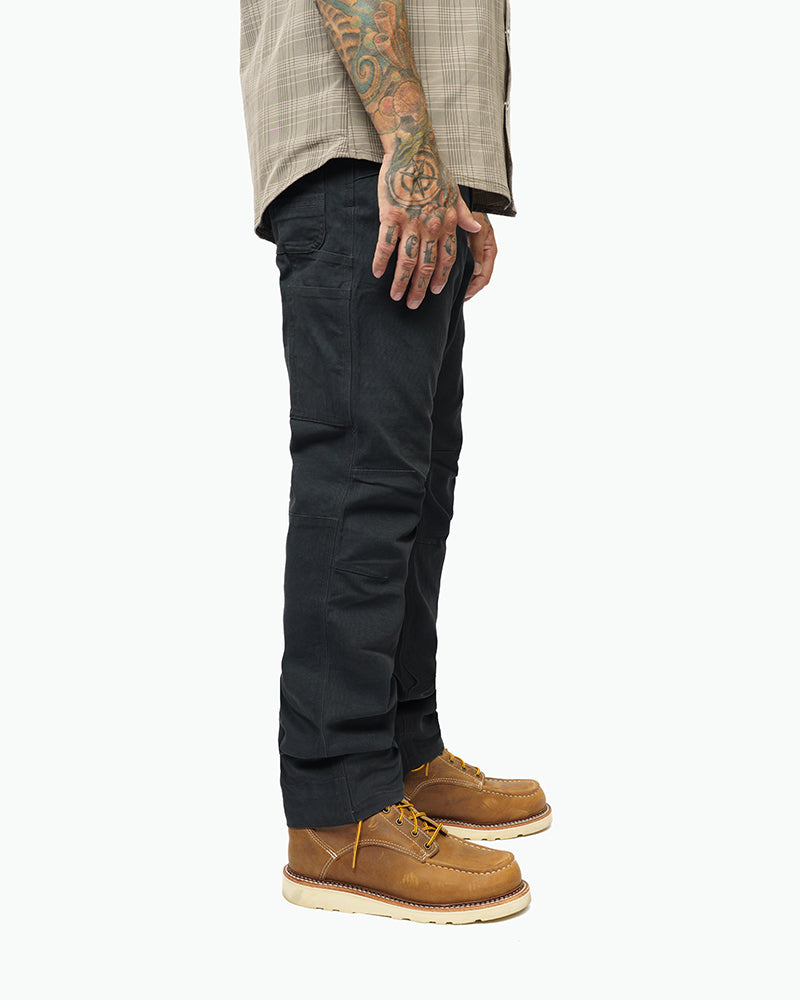 Off The Grid Surplus Trailblazer Standard Fit Pants - Vintage Black — side view