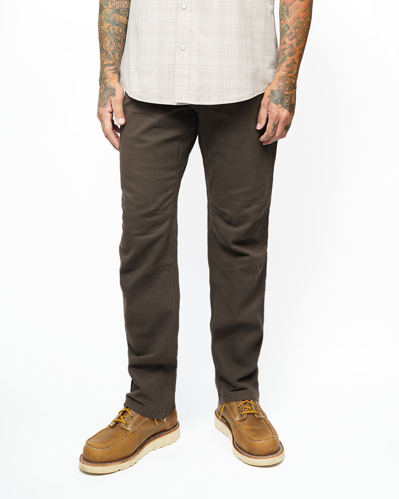 Off The Grid Surplus Trailblazer Taper Fit Pants - DK BRN — lifestyle context