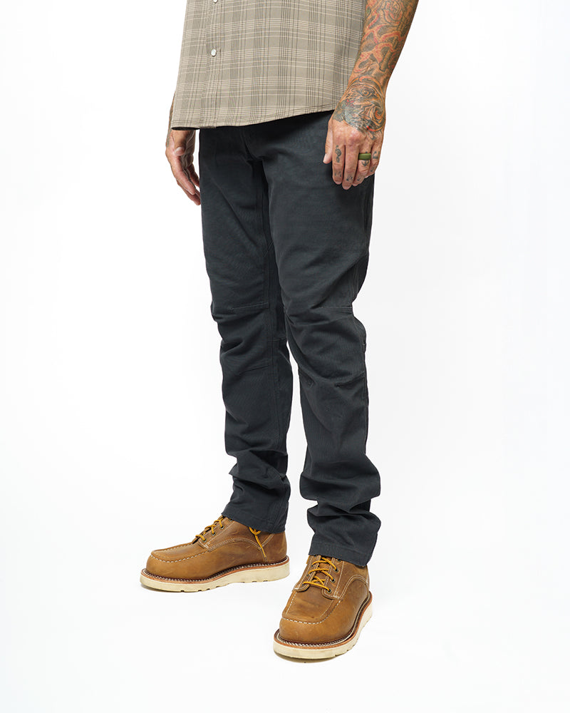 Off The Grid Surplus Trailblazer Taper Fit Pants - Vintage Black — lifestyle context