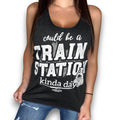Luckless Outfitters Train Station Tank Top — main product shot