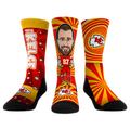 Rock 'Em Socks Travis Kelce - Kansas City Chiefs - Bobblehead 3-Pack — main product shot