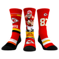 Rock 'Em Socks Rock 'Em Socks Travis Kelce - Kansas City Chiefs  - Pro 3-Pack — main product shot