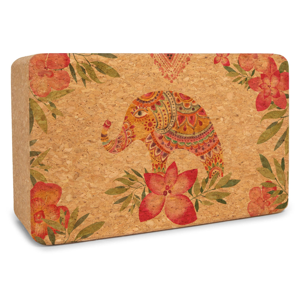 Tropical Vibes Cork Yoga Block – Yoloha Yoga