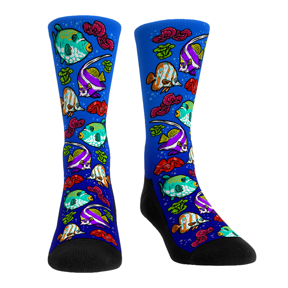 Rock 'Em Socks Rock 'Em Socks Tropical Fish All-Over — main product shot