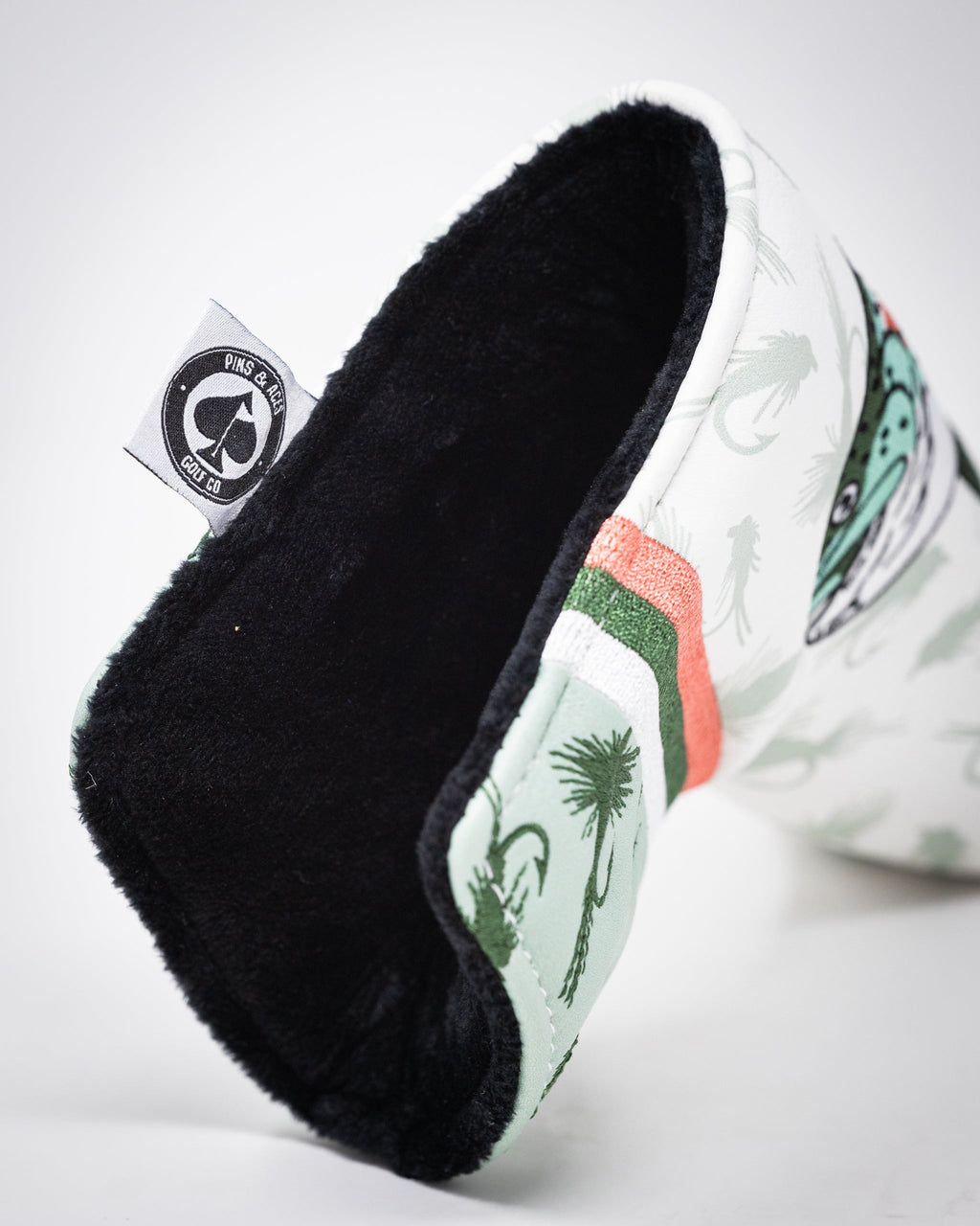 Trout Blade Putter Cover – Pins and Aces, view 12