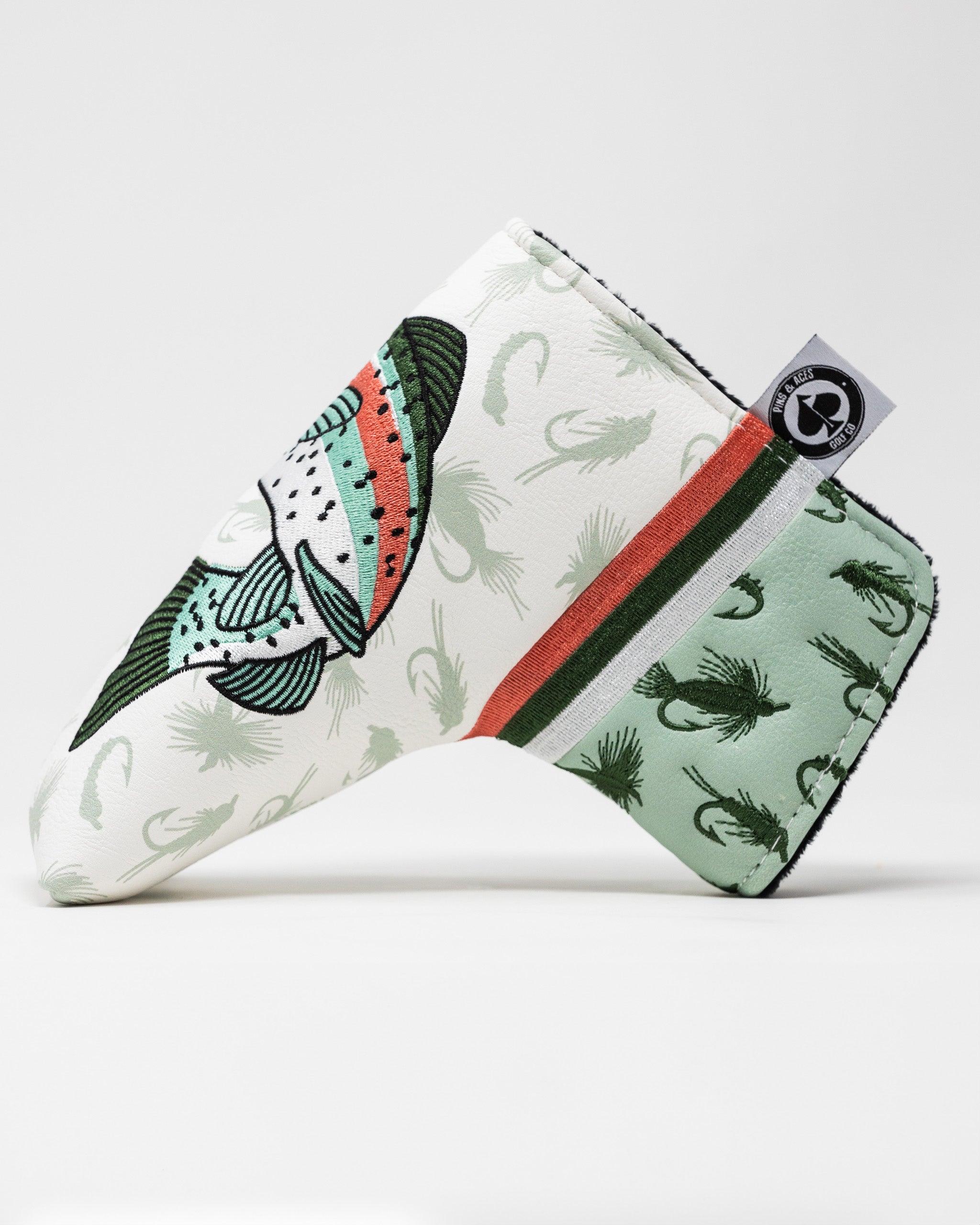 Trout Blade Putter Cover – Pins and Aces, view 11