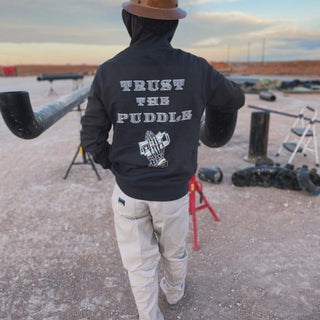 "Trust The Puddle" Hoodie - Unisex Cozy Pullover, Inspirational & Unique Apparel