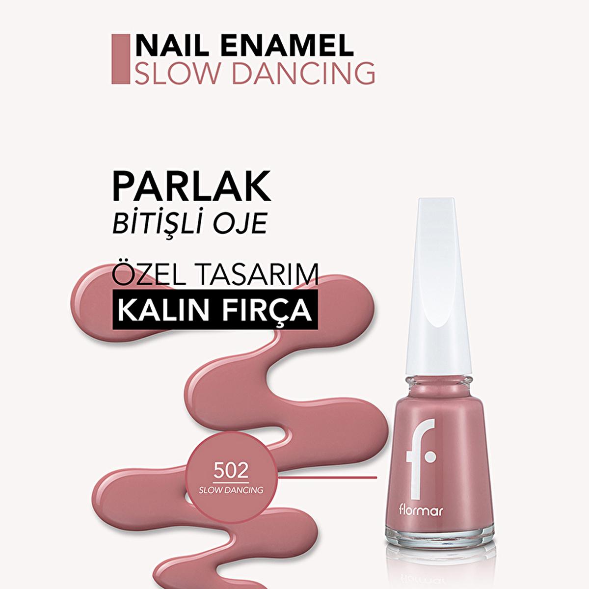 Flormar Nail Enamel - Long Lasting & Nourishing Nail Polish for Healthy Nails